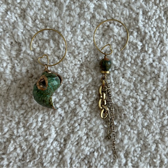 Ginger 13 Shell & Gemstone Earrings - Picture 8 of 14